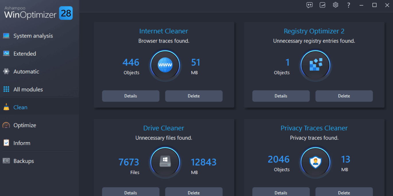Ashampoo WinOptimizerͼ5