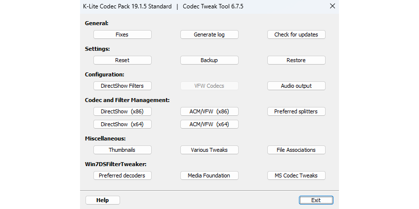 K-Lite Codec Pack截图1 K-Lite Codec Pack截图1