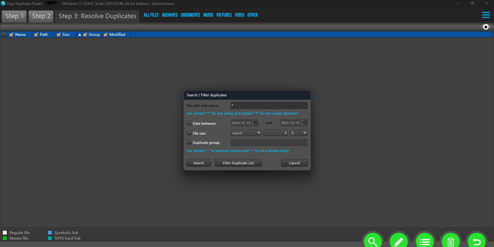 Easy Duplicate Finder截图3 Easy Duplicate Finder截图3