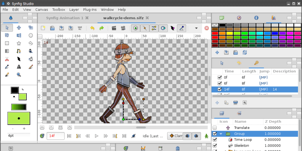 Synfig Studio��ͼ3