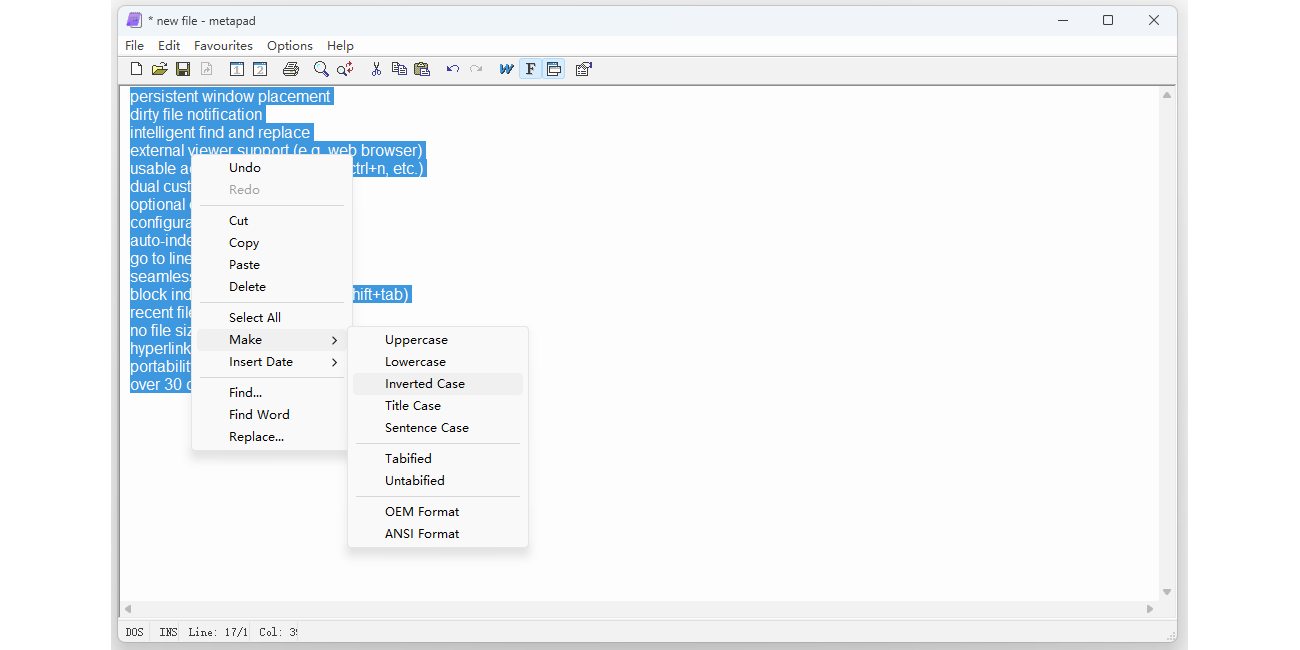 Metapad截图1 Metapad截图1